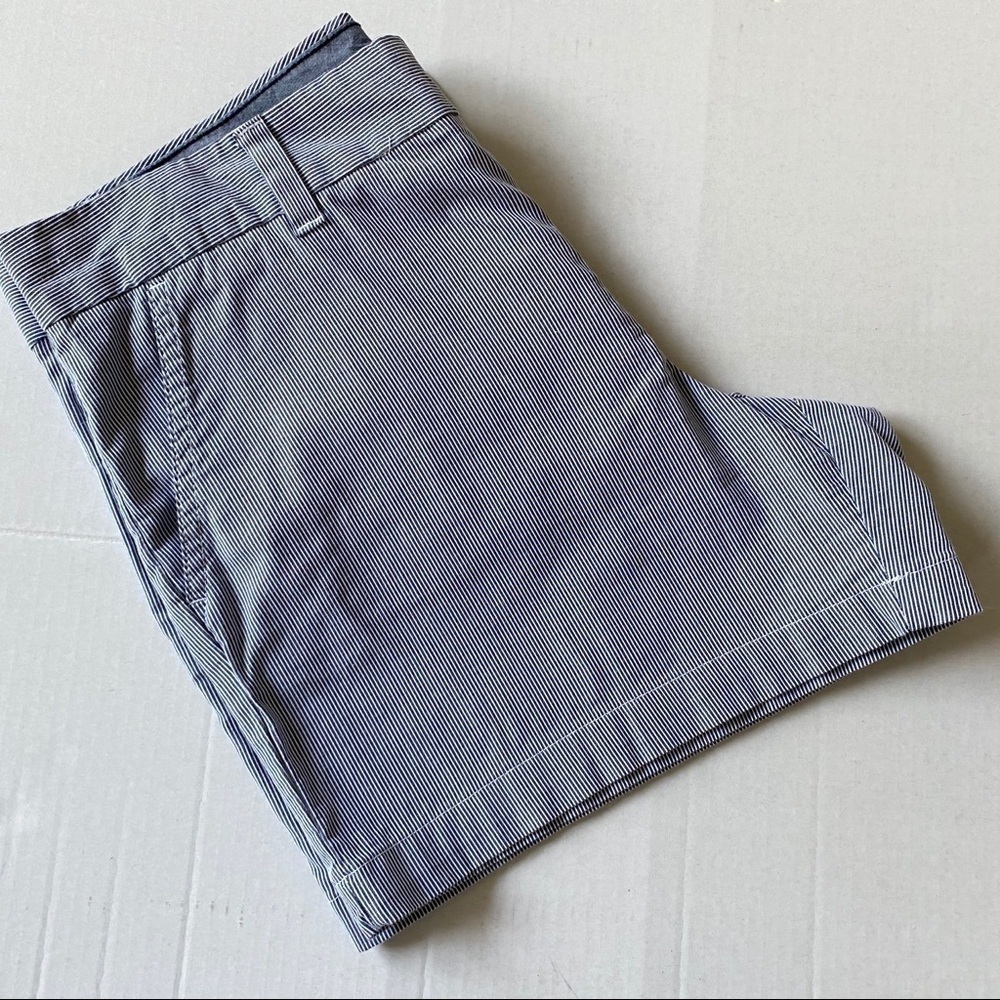 Tommy Hilfiger Pinstripe Chino Short Blue 10 - Picture 8 of 8